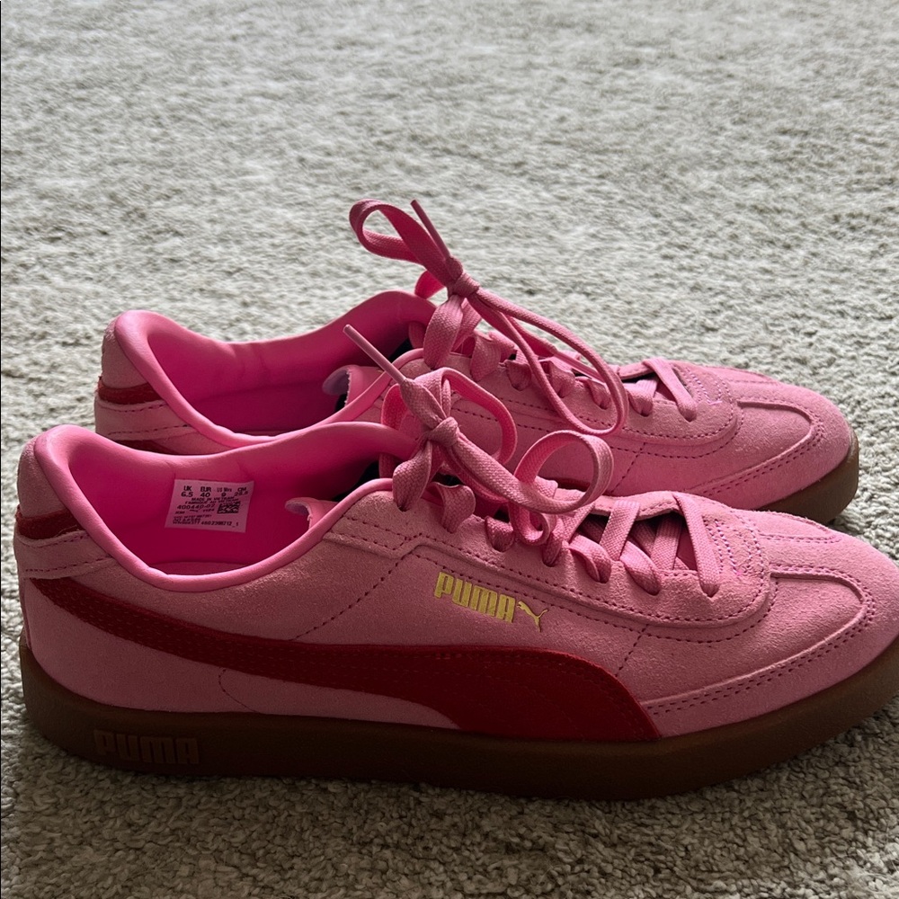 Puma Vibrant Pink Athletic Shoes